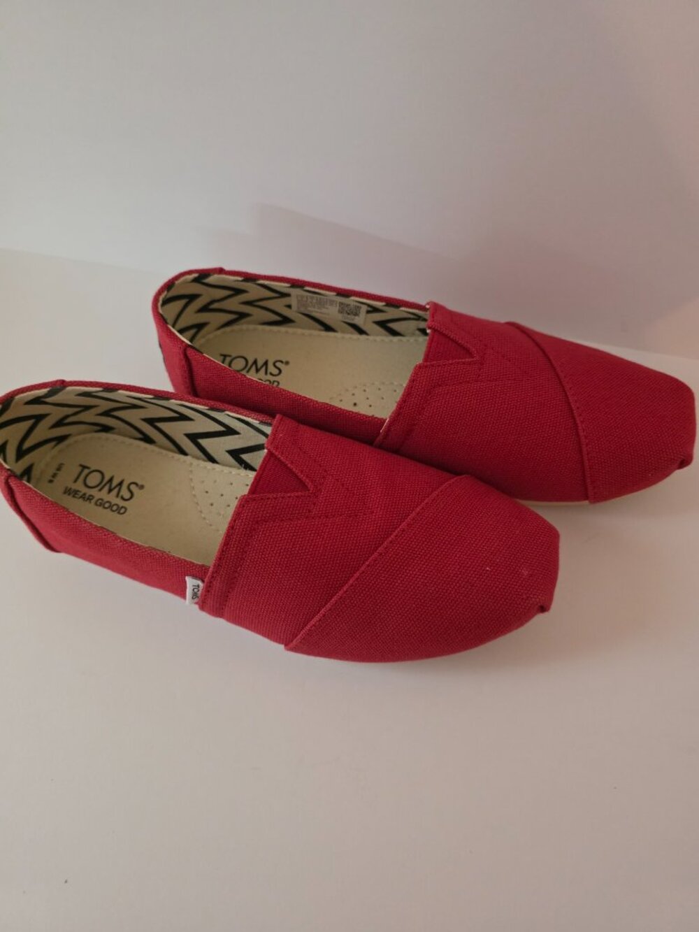 TOMS Classic Alpargata Canvas Women's Slip-Ons, Size 5 - Picture 2 of 5